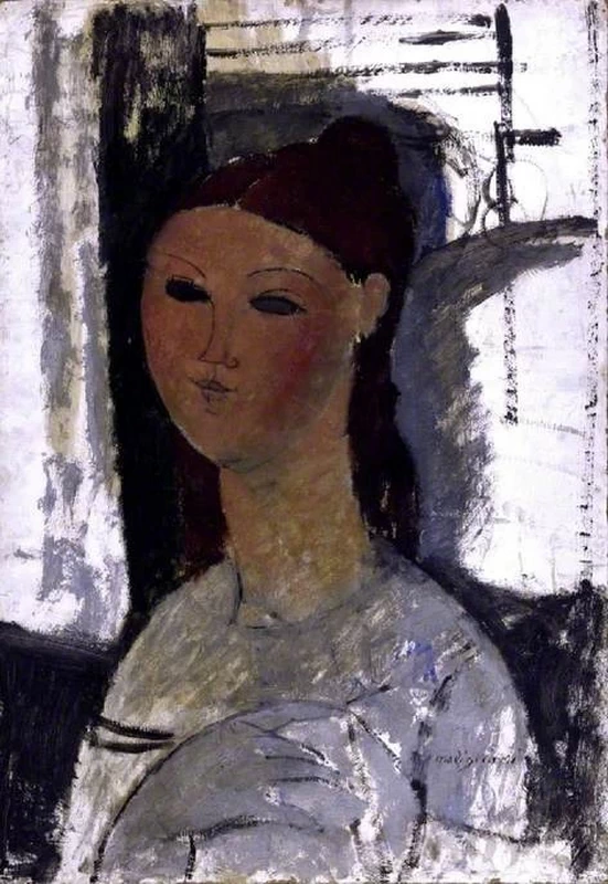 Amedeo Modigliani - 146, Ritratto di giovane donna, Fitzwilliam Museum, Cambridge